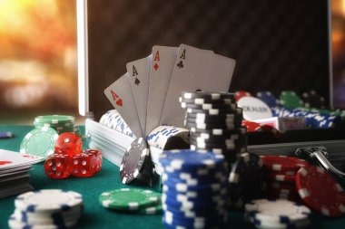 Teen Patti card layout and betting interface